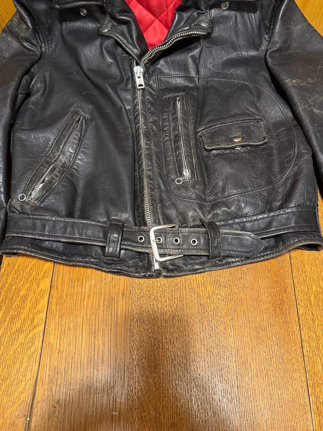 70s Oakbrook D포켓 라이더자켓 (38) 상품이미지4