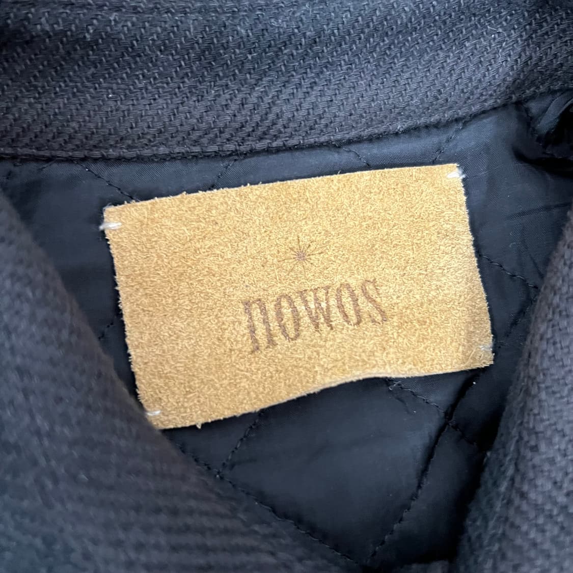 NOWOS 노우스 블랙 체크 셔츠 자켓 상품이미지6