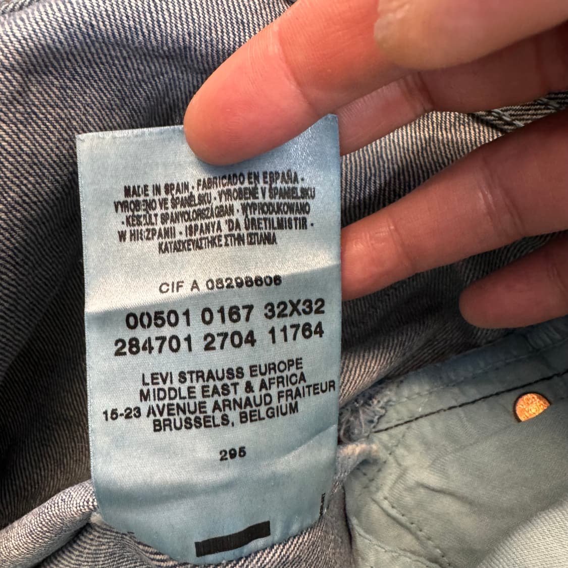 00s 리바이스 501 스트레이트 진 (30)  상품이미지6