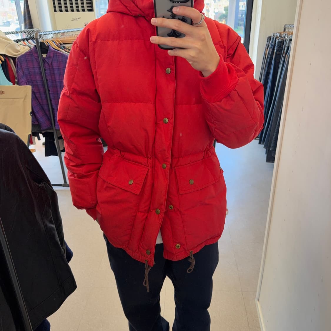 80-90s 에디바우어 카라코람 구스다운 상품이미지10