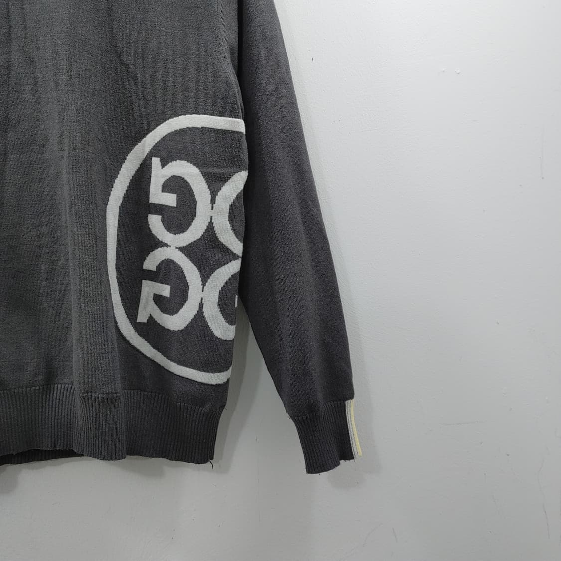 XL 지포어 남성 골프웨어 그레이 방풍 니트 스웨터 상품이미지2