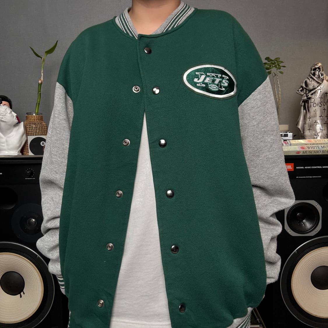 마제스틱 스웻 바시티자켓 상품이미지1