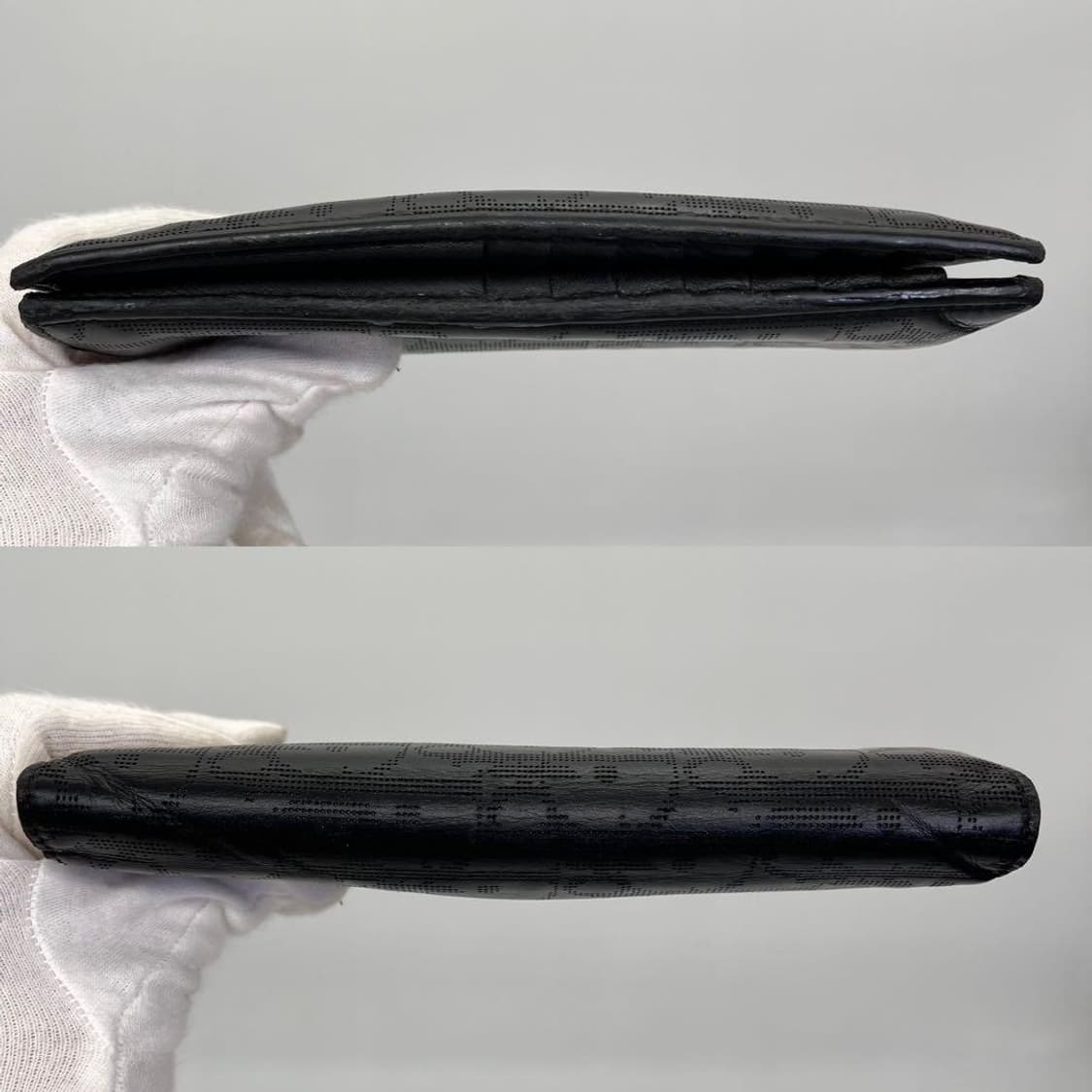 디올 오블리크 패턴 가죽 장지갑 상품이미지4