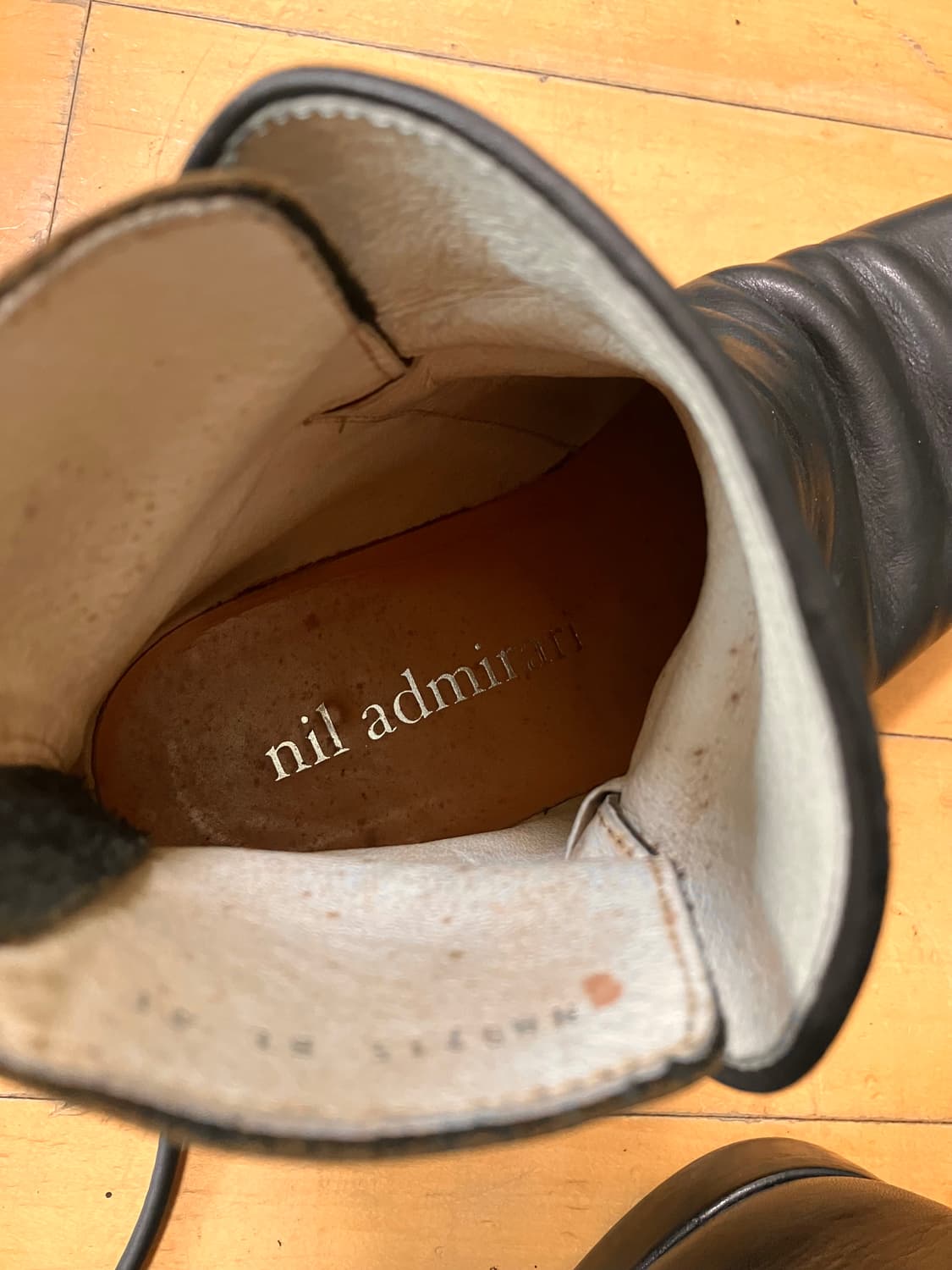nil admirari 00s 하드 드레이프 부츠 41 (70-65) 상품이미지6