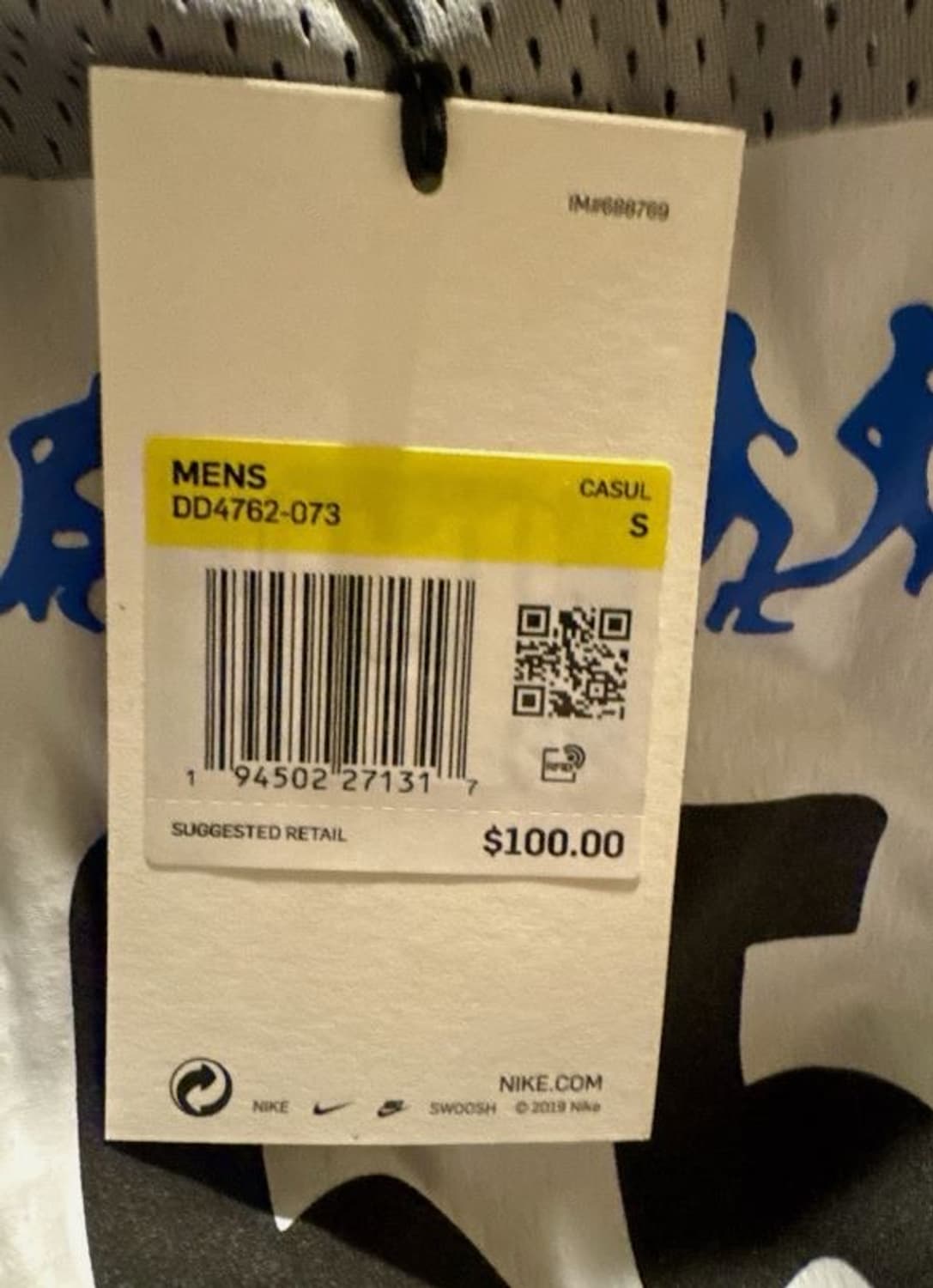 [해외판S]나이키 x CPFM 롱슬리브 저지 그레이 - US/EU 상품이미지4