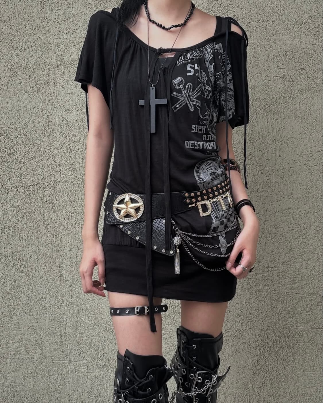 Salvage Back Rope Detail Onepiece 상품이미지4