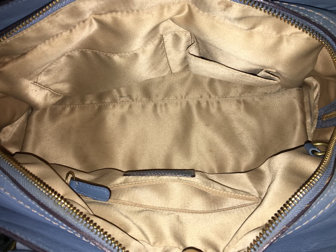 coach blue shoulder bag 상품이미지10