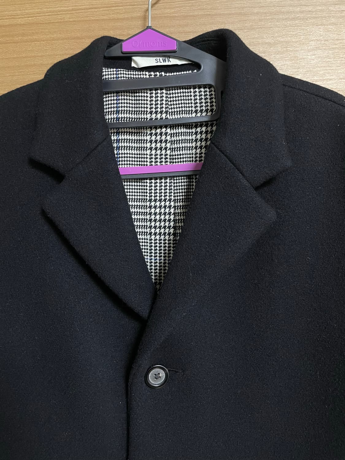 SLWK 겨울 울 코트 상품이미지3