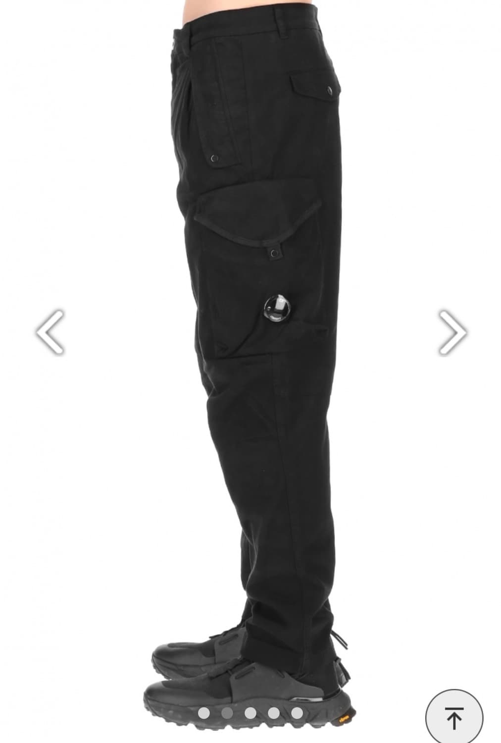 cp컴퍼니 스트레치 사틴 루즈핏 카고팬츠 48 상품이미지3