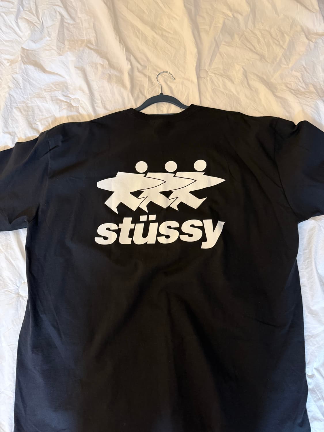 스투시 서프워크 반팔 검은색 XXL 상품이미지2