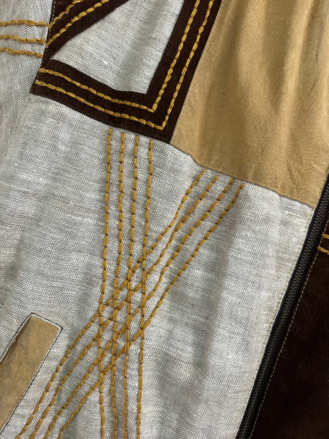 Blueblue Japan  패치워크 봄버 자켓 상품이미지5