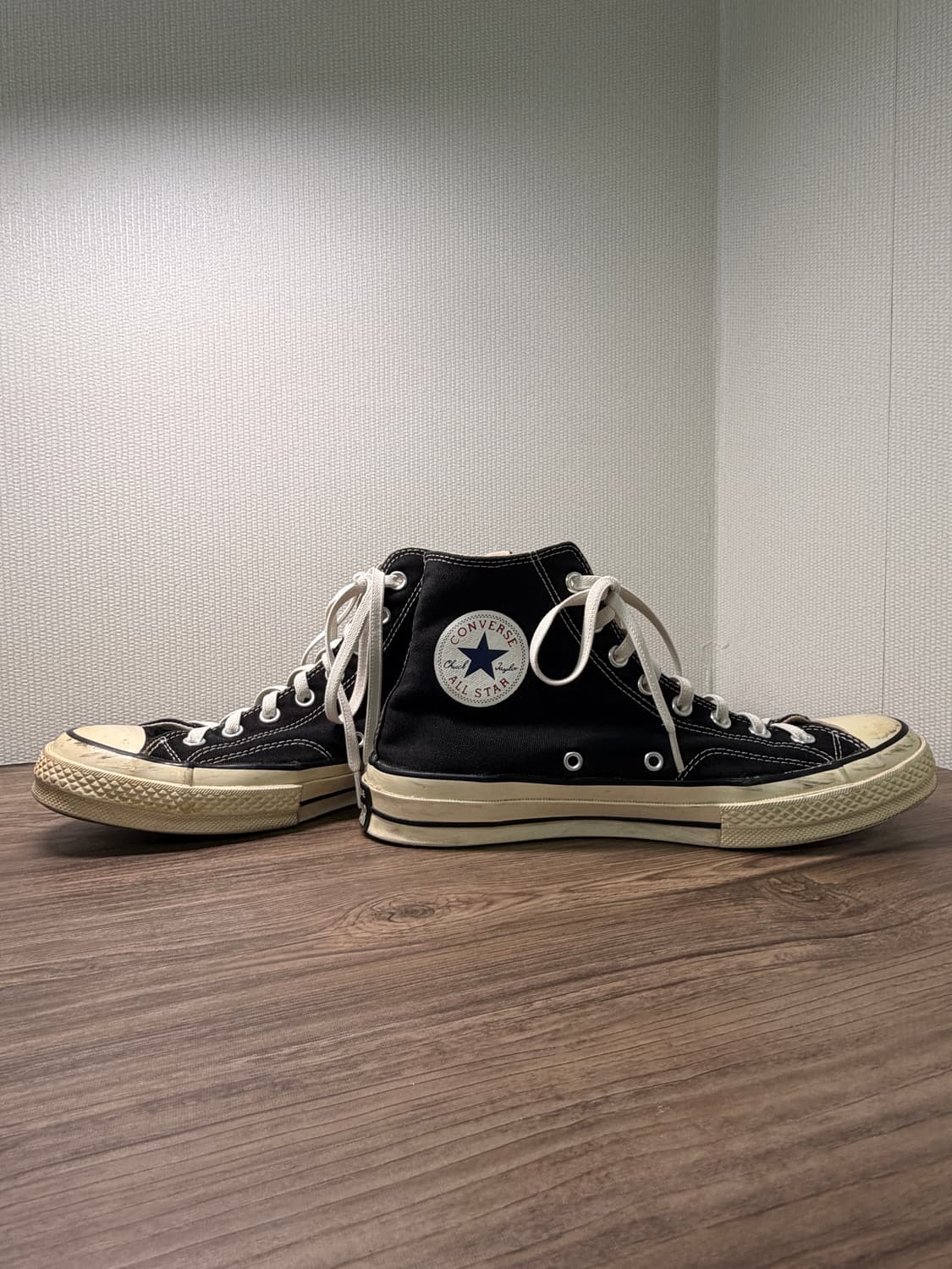 컨버스 하이 블랙 265 상품이미지1