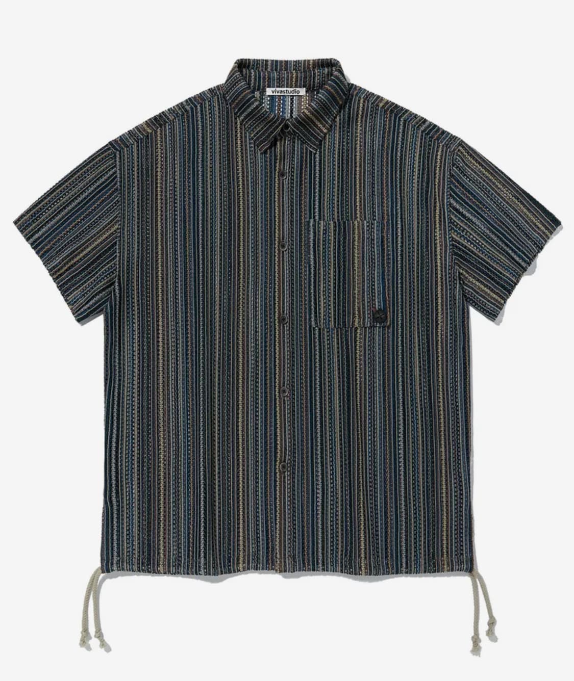 GARDENERS MESH HALF SHIRT [GREEN BROWN] 상품이미지1