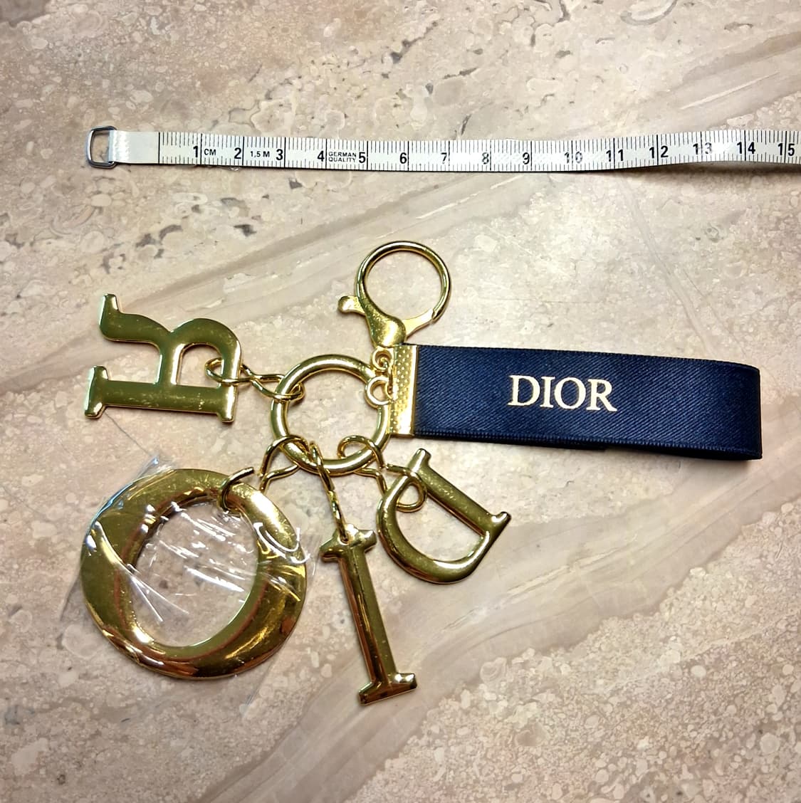 Dior 큐빅 Letter 키링 (새제품) 상품이미지10