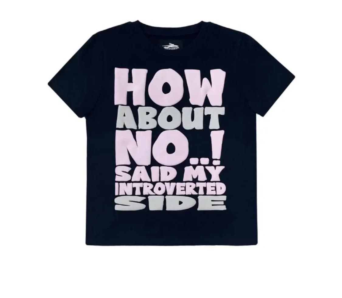 제노리포트 HOW ABOUT NO TEE 반팔 네이비 상품이미지1