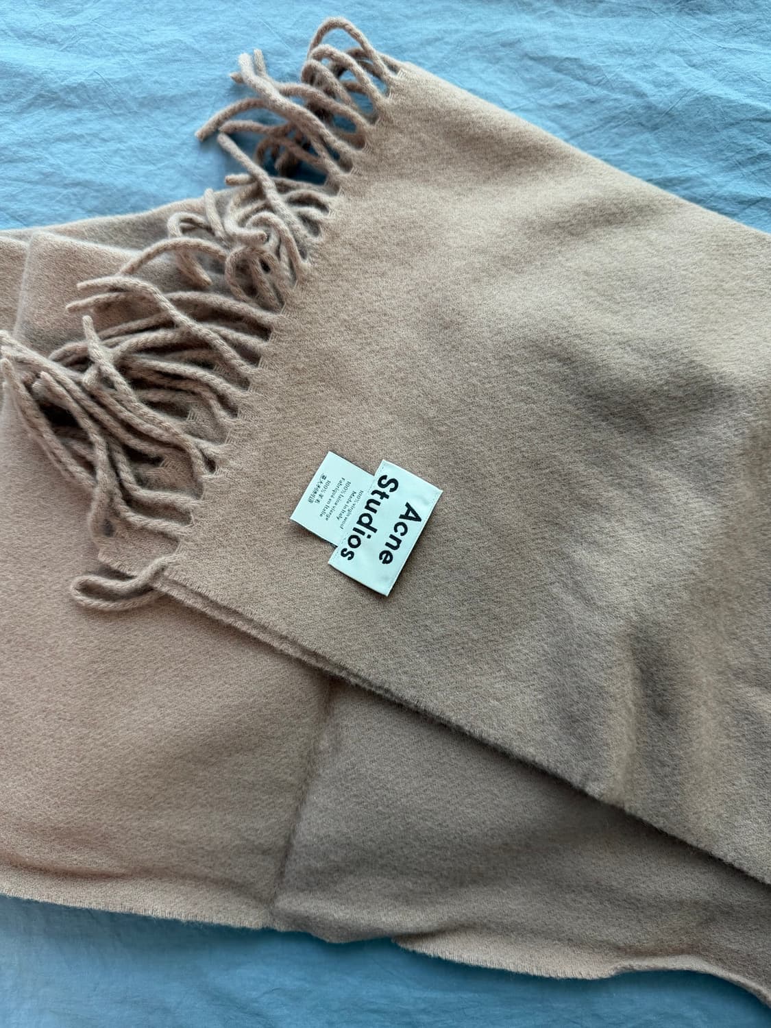 아크네 스튜디오 머플러/ 카멜  상품이미지1