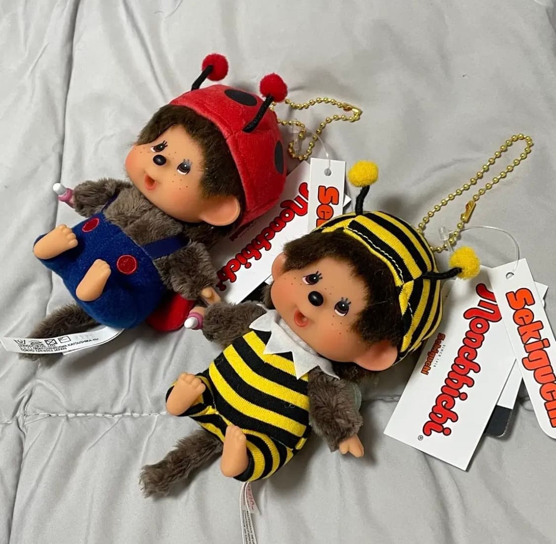 몬치치 베비치치 무당벌레 꿀벌 인형키링 키 체인 상품이미지3