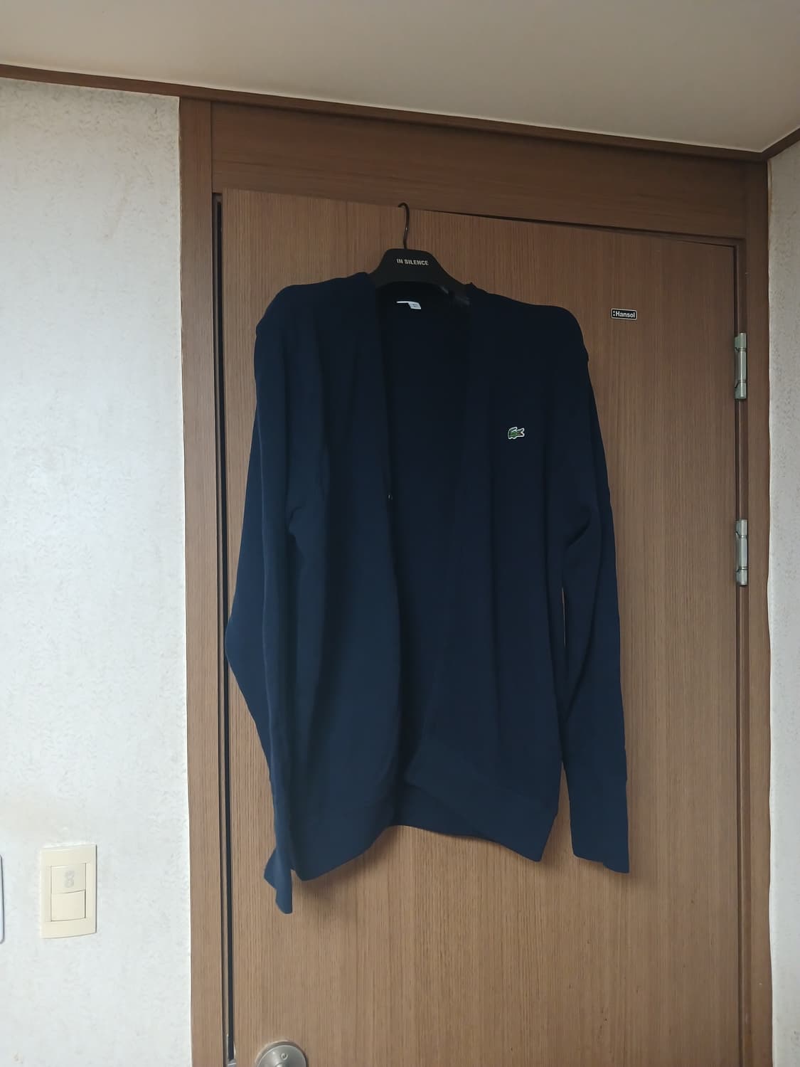 라코스테 네이비 가디건 L(105) 상품이미지4