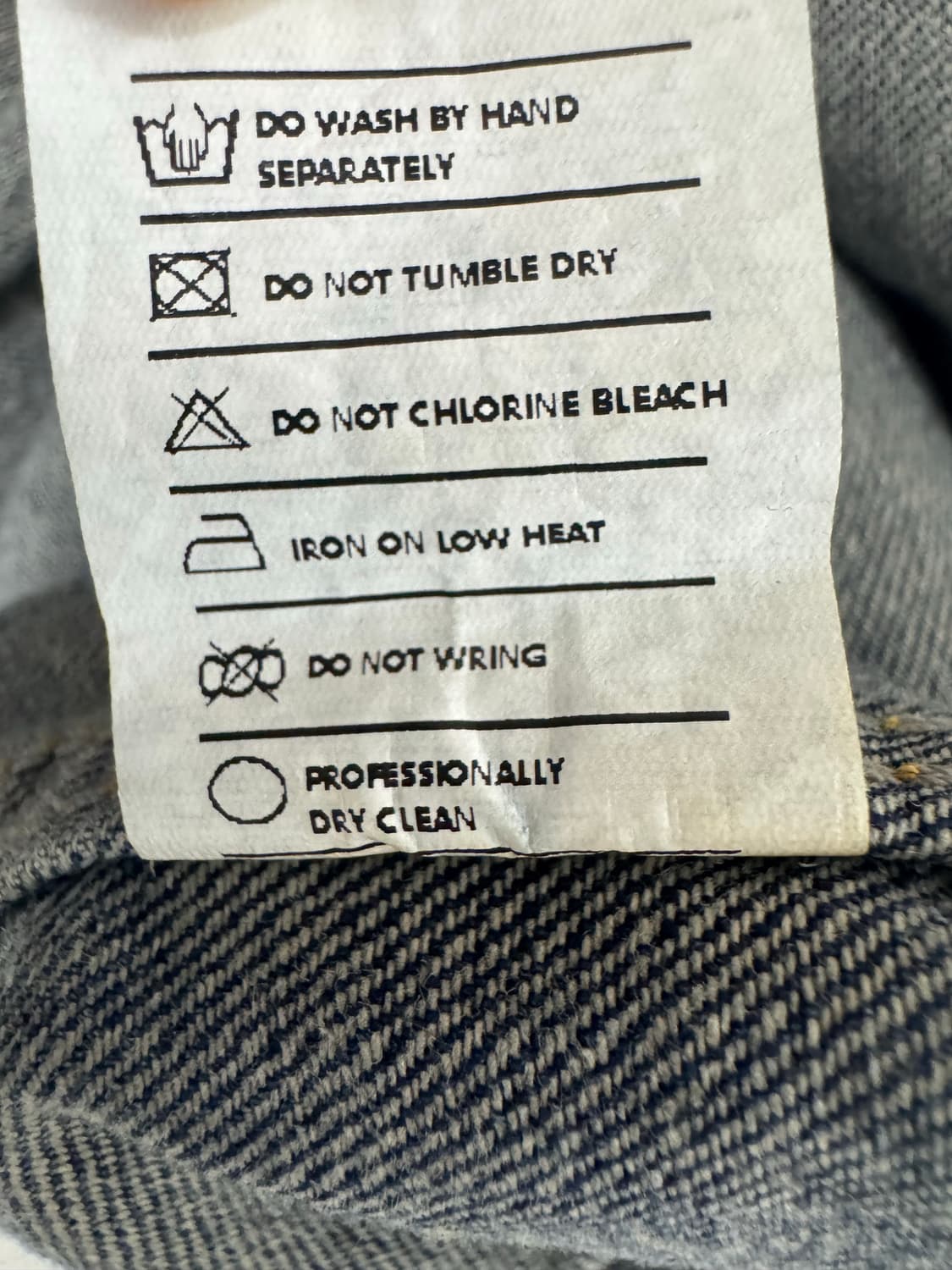 디미트리블랙 워시드 웨스턴 데님셔츠 상품이미지5