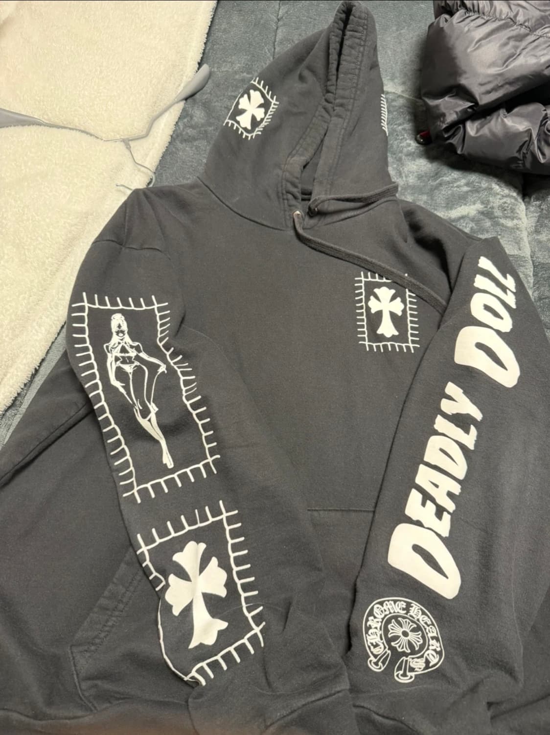 크롬하츠데들리돌후드티 상품이미지1