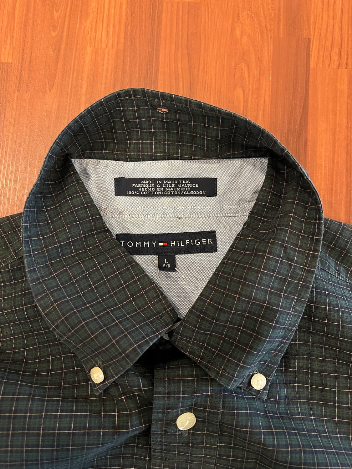 00s Tommy Hilfiger 타미힐피거 체크 셔츠 상품이미지9