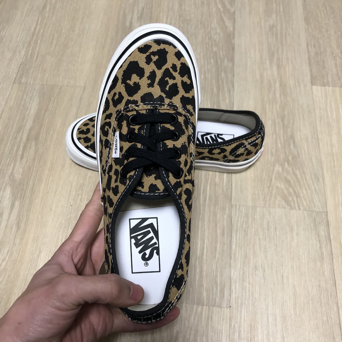 (230) 새상품 반스 VANS 애너하임 44DX 어센틱 레오파드 상품이미지9