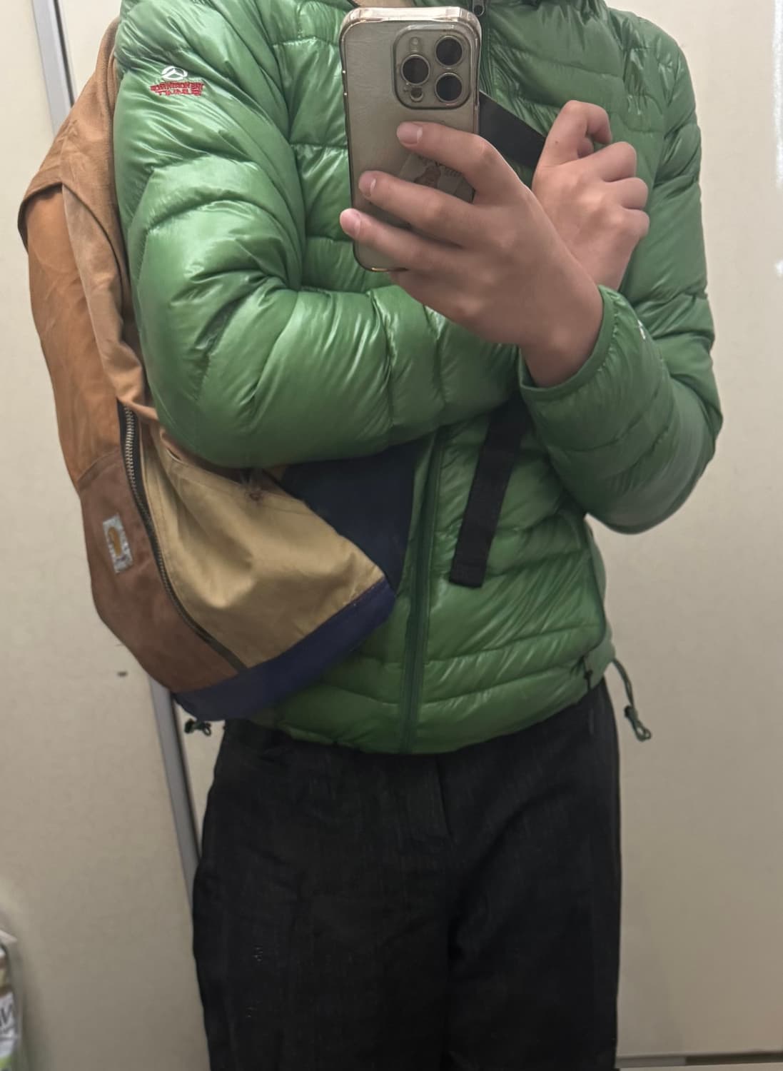 노스페이스 써밋 경량패딩 여성 xl 남성 s~m 상품이미지3