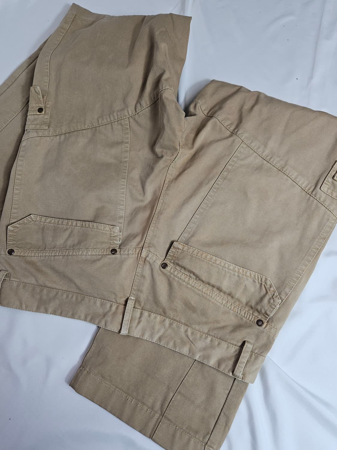 90s 브라젠트 BRAGENT 일본 이태리 카고팬츠 멀티포켓 빈티지 32 상품이미지4