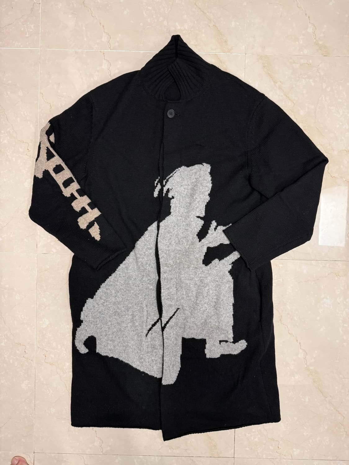 Yohji yamamoto pour homme long cardigan 상품이미지2