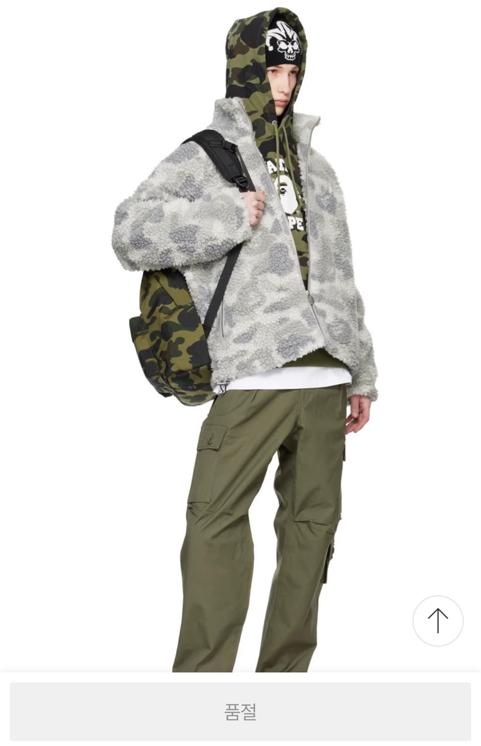 [os] 베이프 코듀라 퍼스트 카모 백팩 1st 상품이미지7