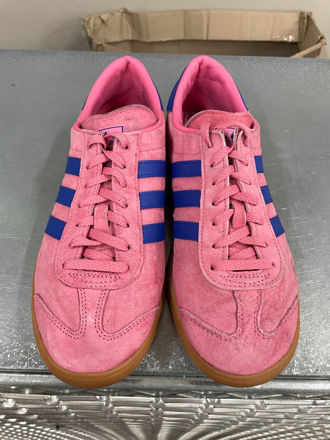 아디다스 함부르크 로즈 톤 볼드 블루 270 상품이미지5