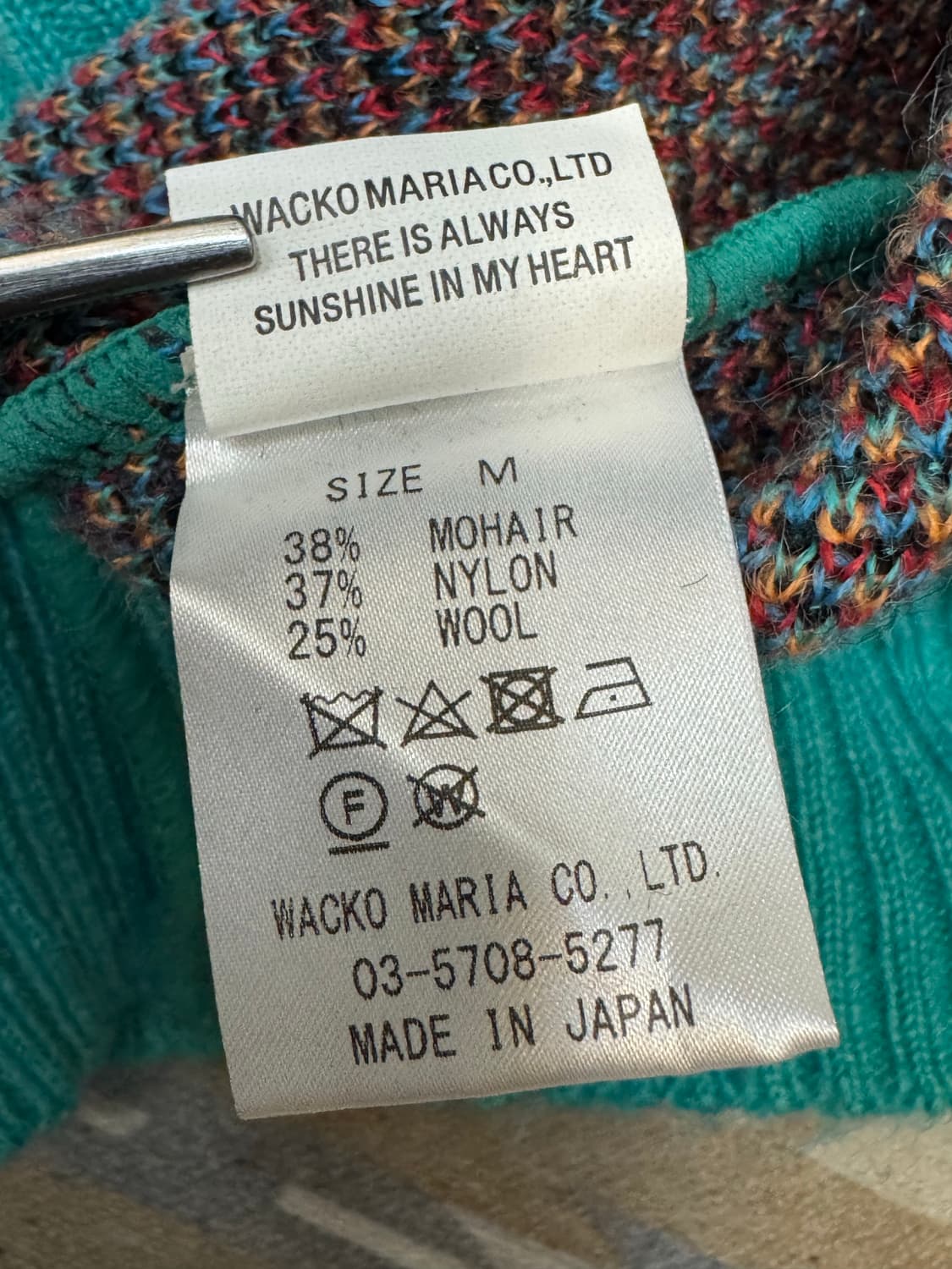 [M] 와코마리아 유라 백녀도 모헤어 니트  상품이미지8