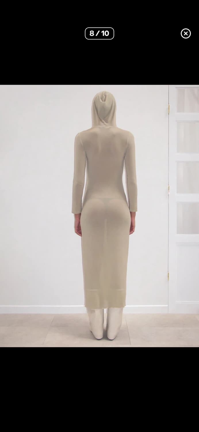 paloma wool 팔로마울 Mob 후드 시어 드레스 에크루 상품이미지6