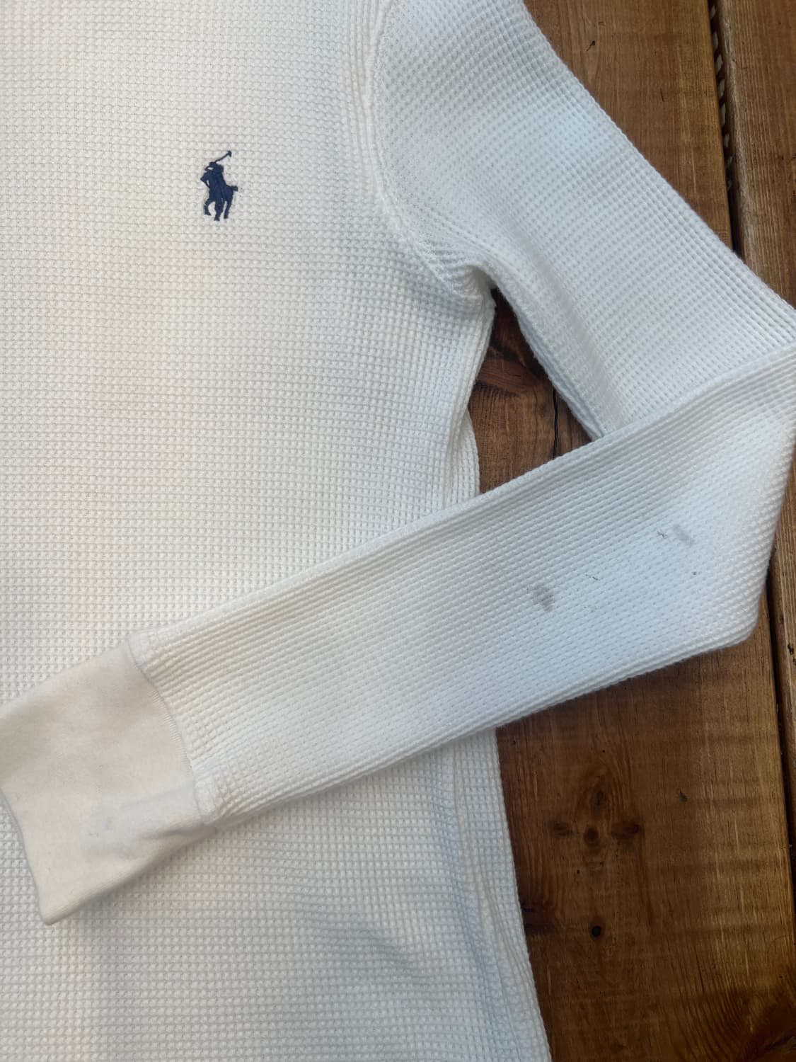 폴로 화이트 와플 롱슬리브 상품이미지7