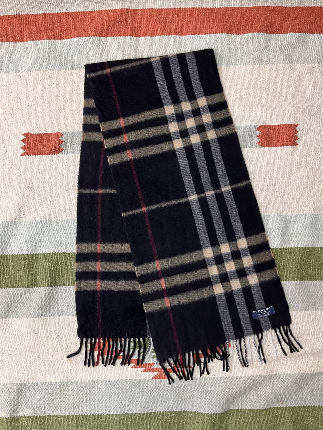 BURBERRY cashmere muffler 상품이미지4