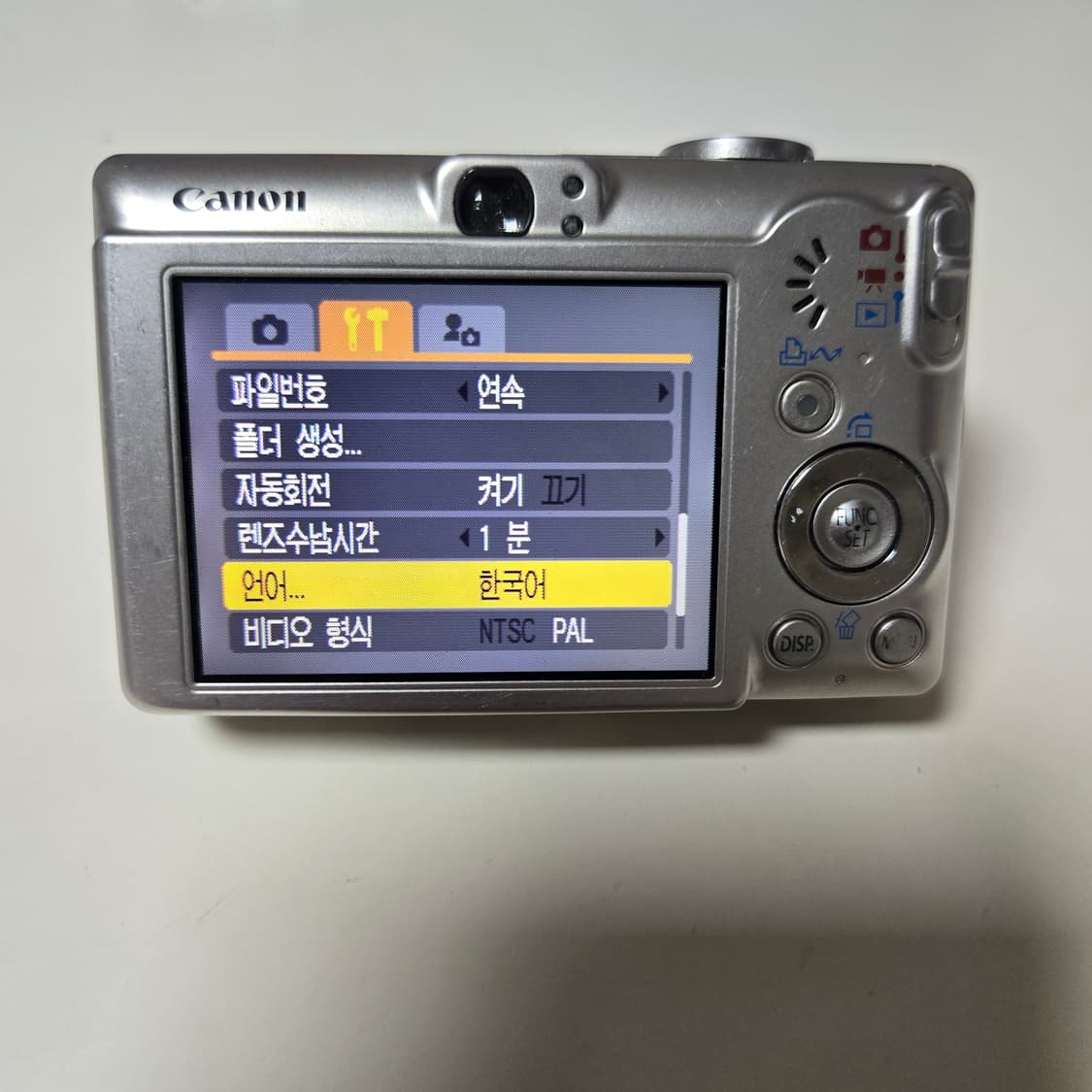 캐논 디지털 익서스 60 은색 카메라 상품이미지6