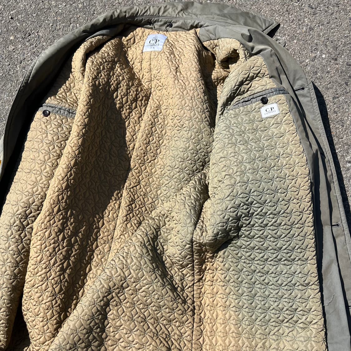 00‘s CP Company 경량 나일론 패디드 코트 상품이미지9