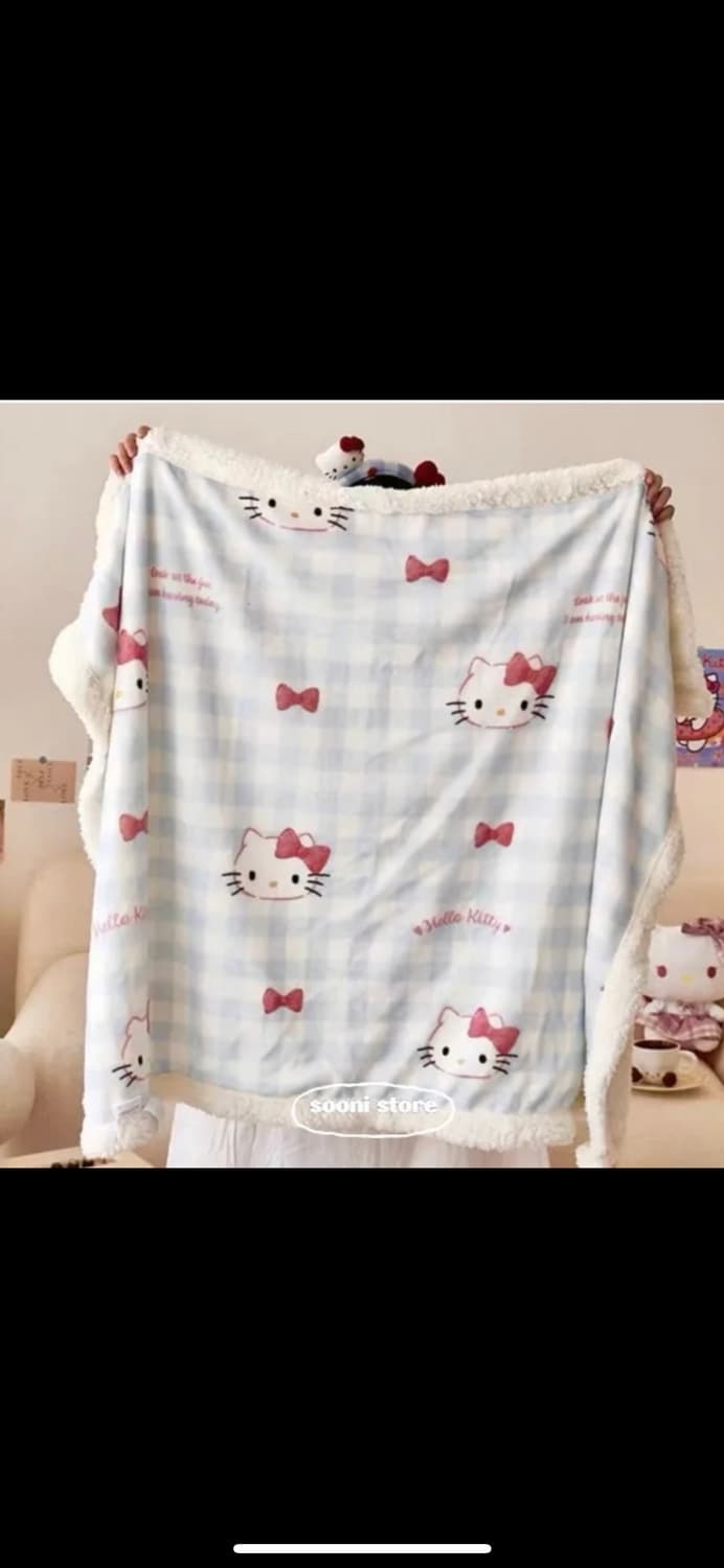 헬로키티 대형 담요 새상품 상품이미지1