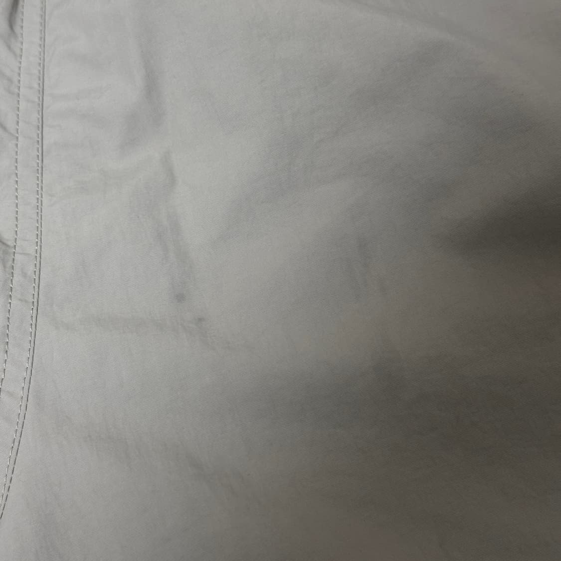 무신사 스탠다드 나일론 카고 밴딩 버뮤다 팬츠 34 사이즈 베이지 새상품 상품이미지7
