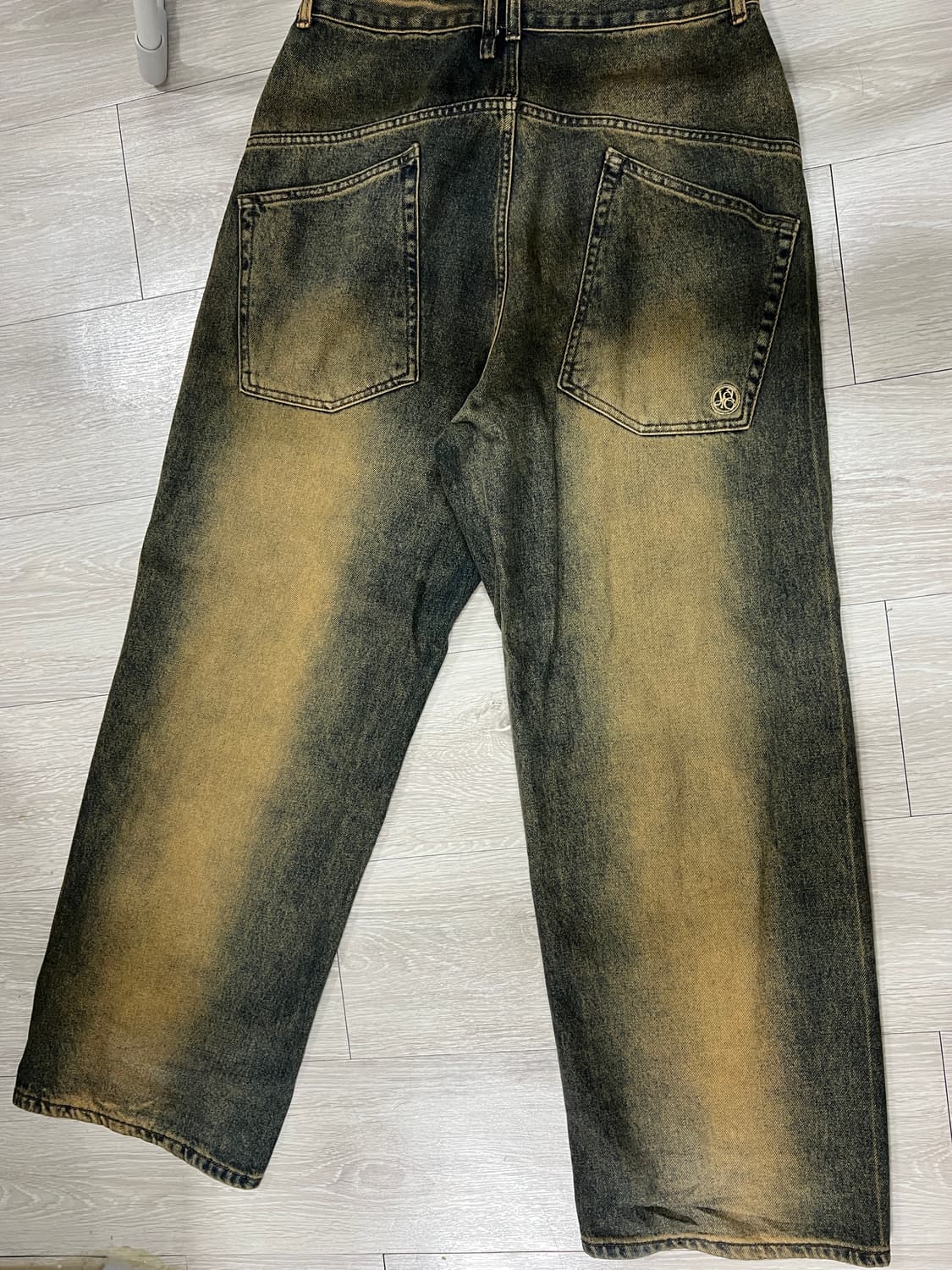 이예 와이드 데님 팬츠 M 상품이미지2