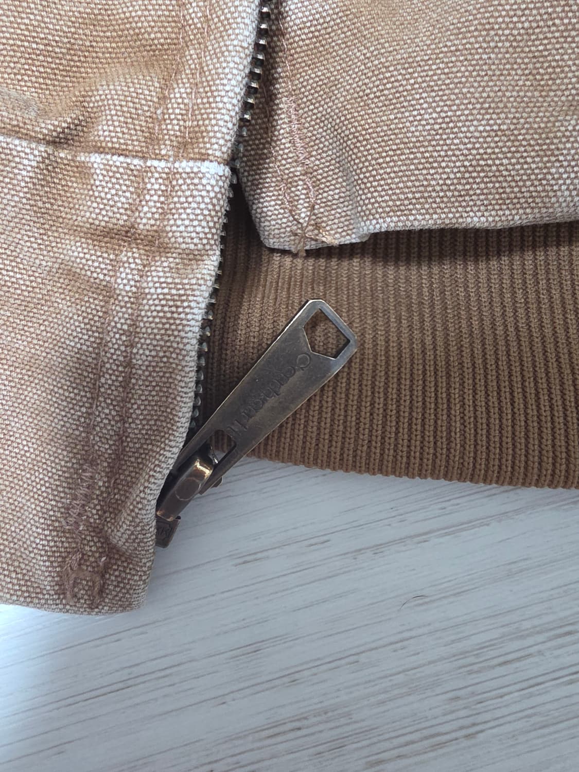 칼하트 WJ130 샌드스톤 액티브 자켓 샌드 small 상품이미지6