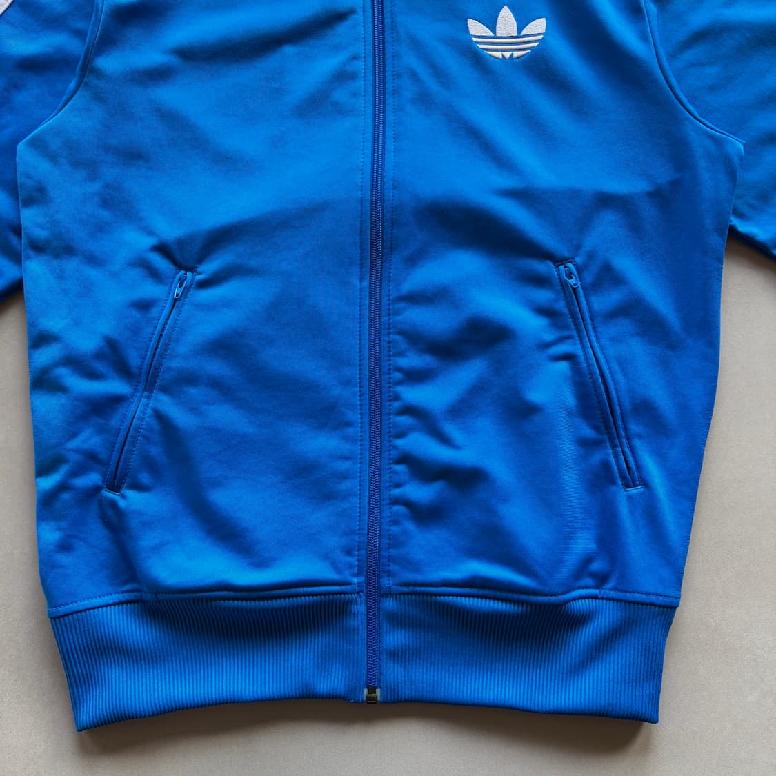 [M]아디다스 구형 파이어버드 블루 트랙탑 져지 상품이미지5