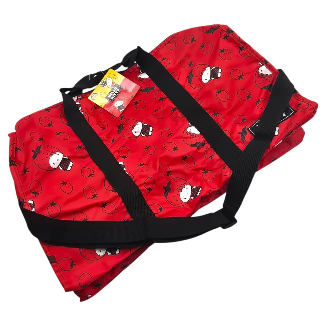 딸기 키티 나일론 3way 한정 보스턴백 상품이미지4