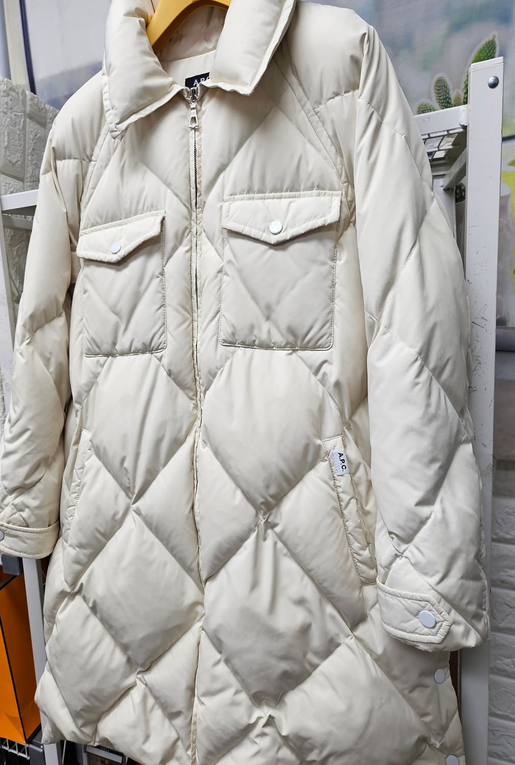 아페쎄 A.P.C 여성롱패딩 55 ~슬림66 퀼팅 구스다운패딩 AD30 상품이미지2