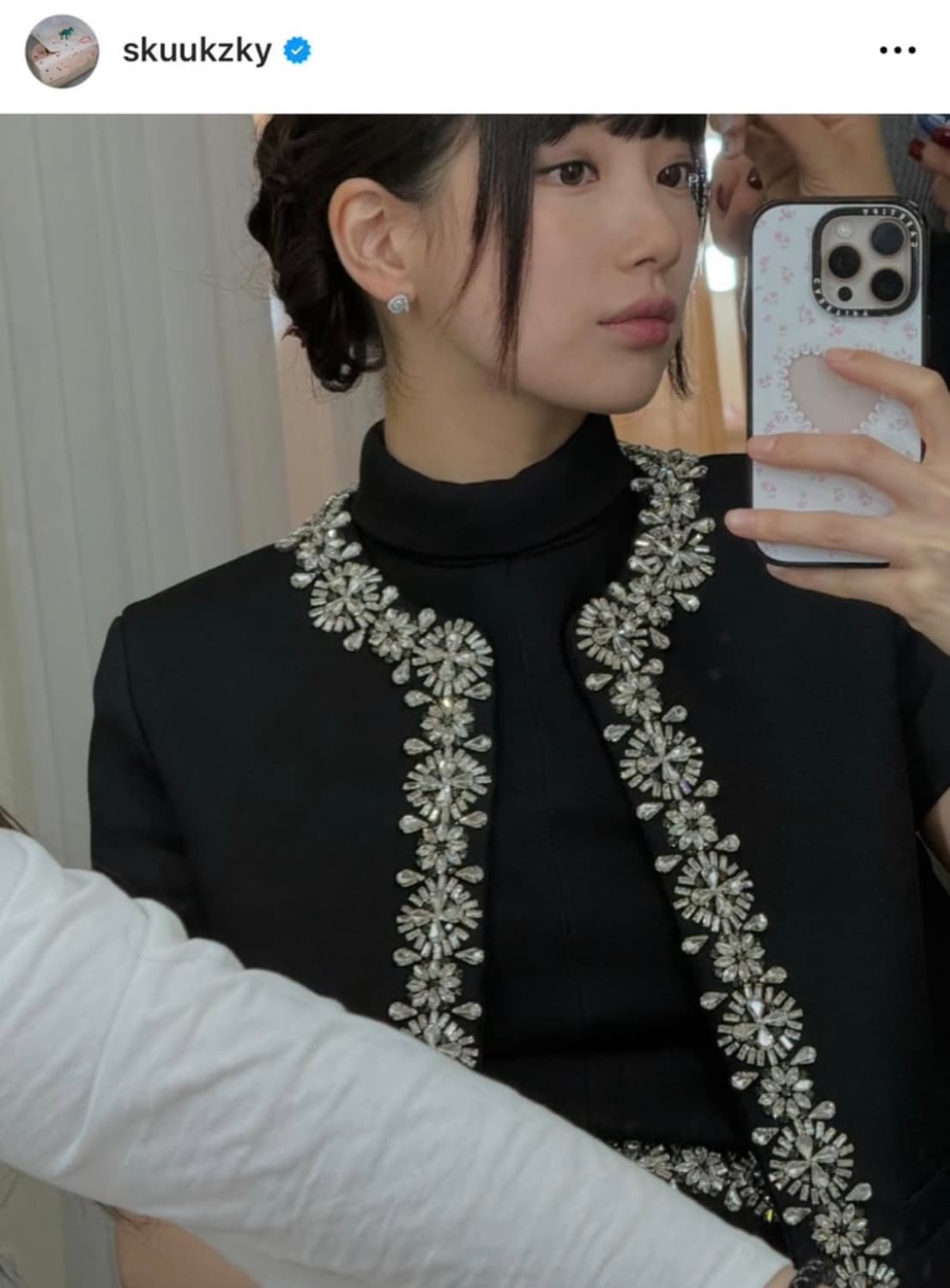 새상품) 수지 착용 케이스티파이 pearly heart 아이폰17 상품이미지2