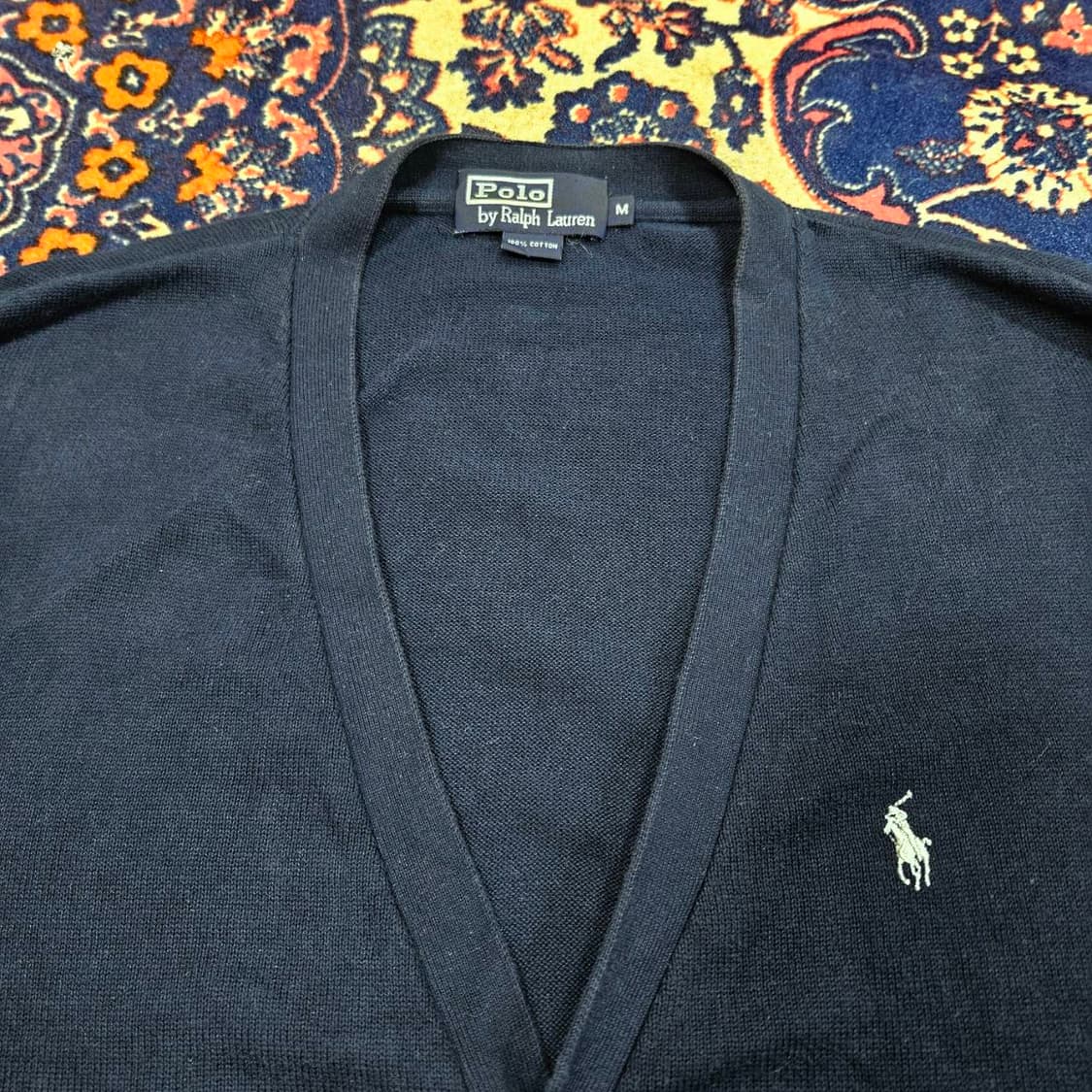 폴로랄프로렌 빈티지 화이트 자수
코튼 가디건
M size 상품이미지2