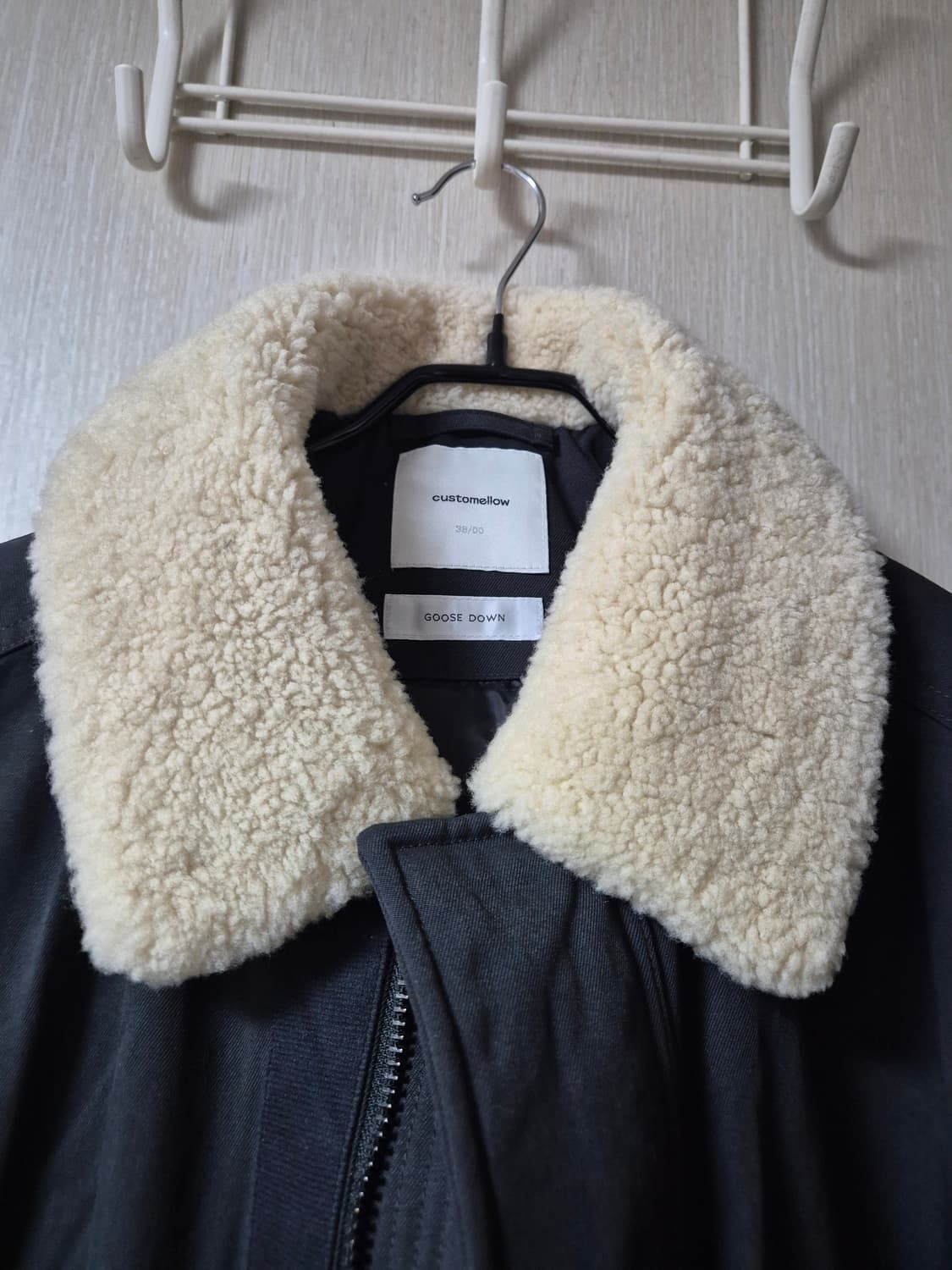 (24년) 커스텀멜로우 양모퍼카라 다운 블루종 95 상품이미지6