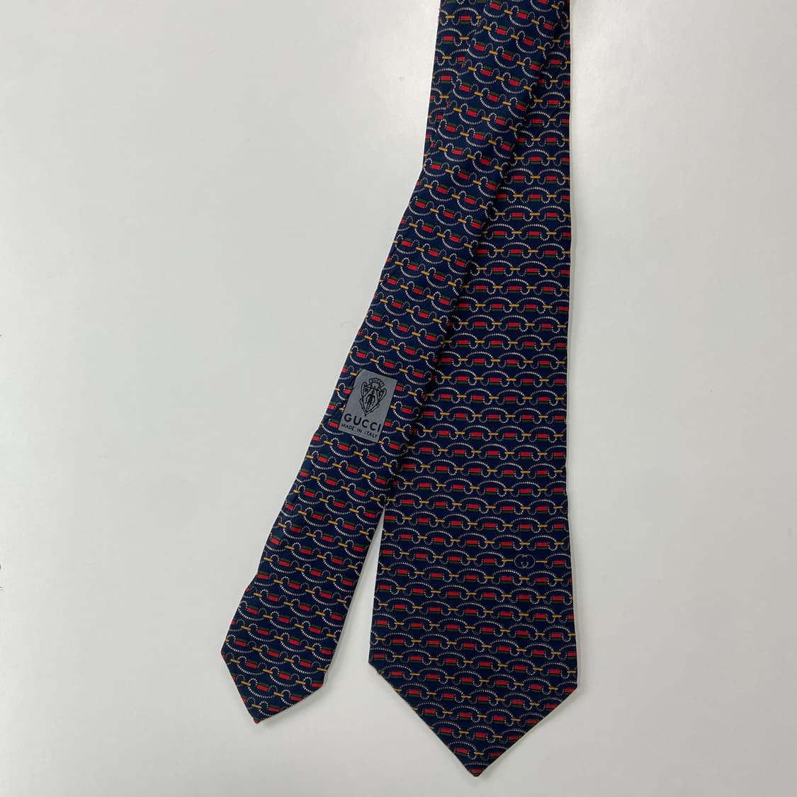 구찌(GUCCI) 심플로고 명품 정품 넥타이 상품이미지1