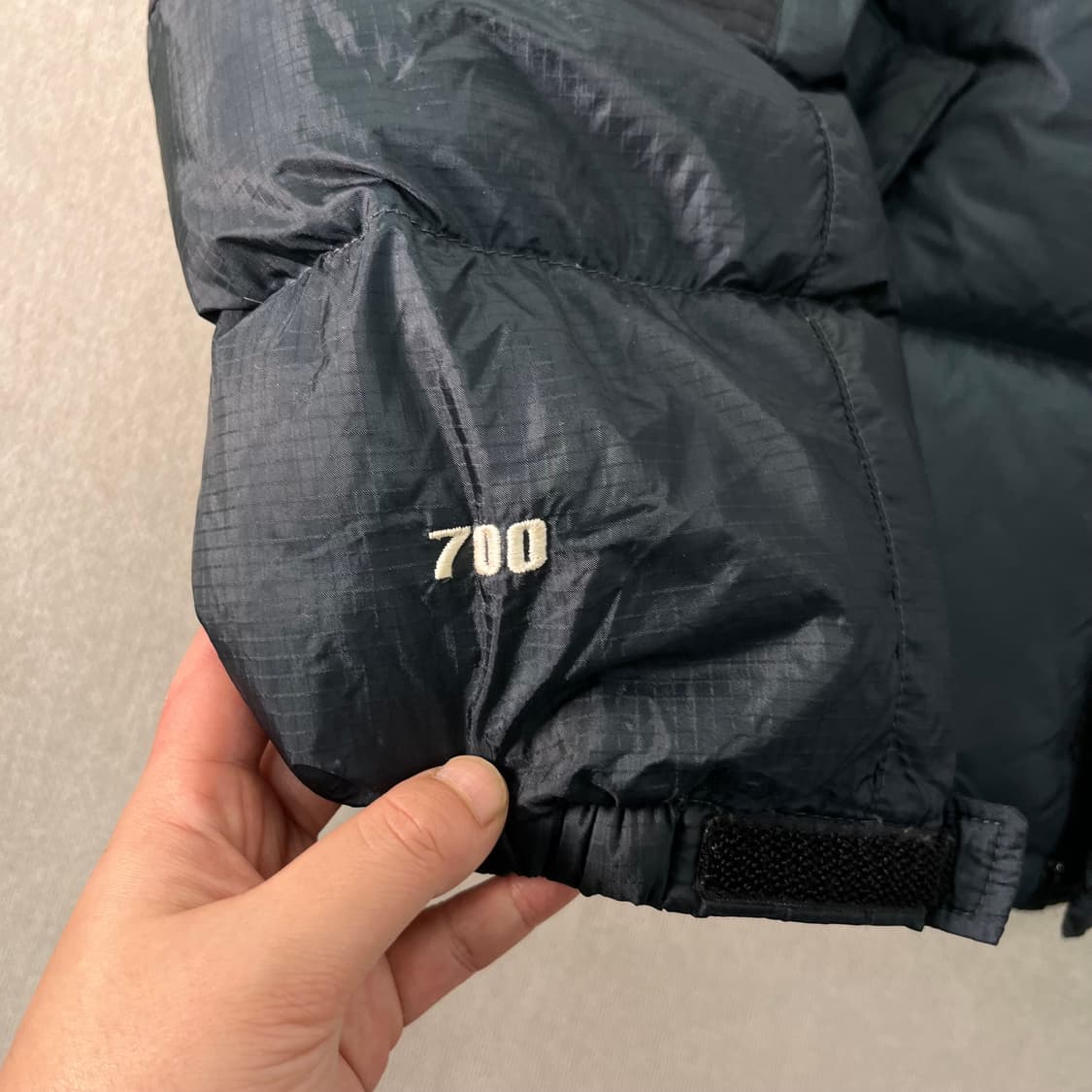 95 노스페이스 서밋시리즈 윈드스토퍼 700 드롭 패딩 상품이미지5