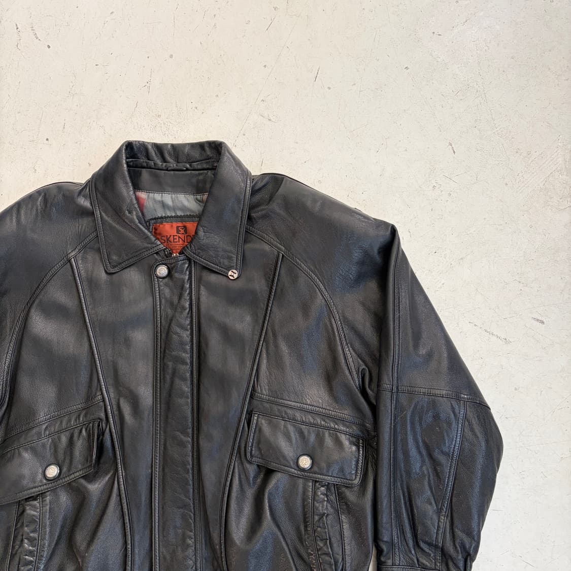 Skendel 빈티지 양가죽 자켓 L 상품이미지2